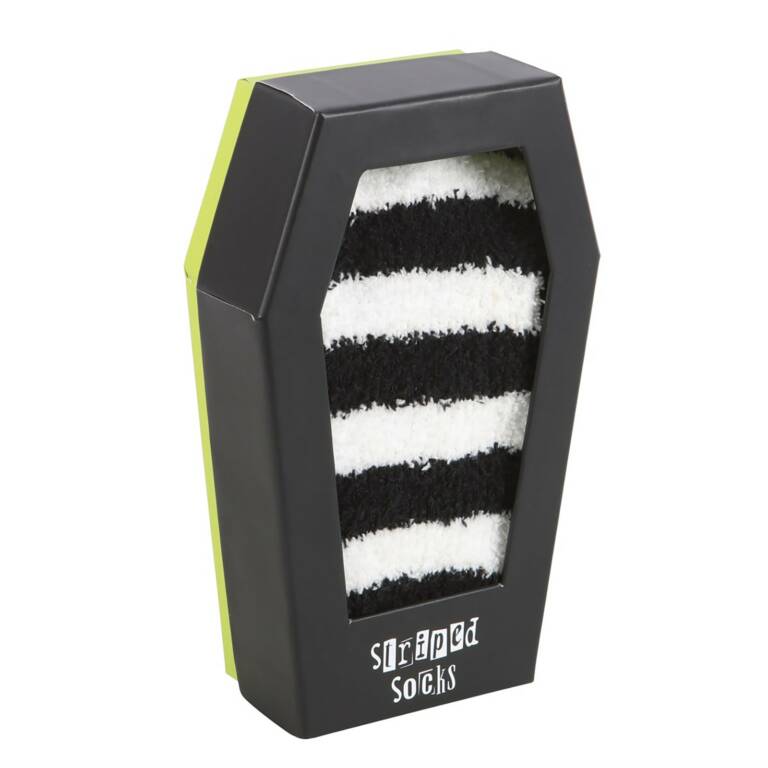 Spirit of Equionox Socken Striped Coffin