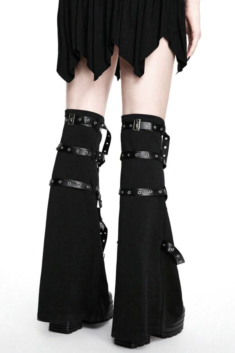 Romwe leg warmers Black Strap – Bild 2