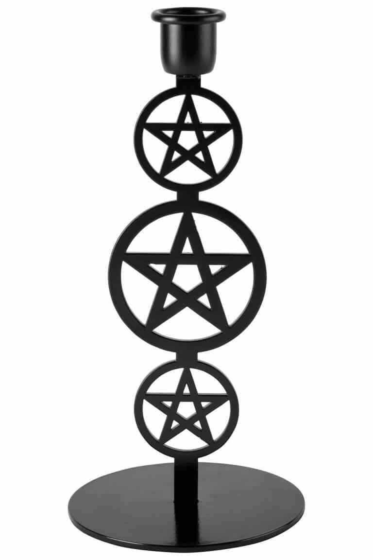 Killstar Kerzenständer Pentagram Large