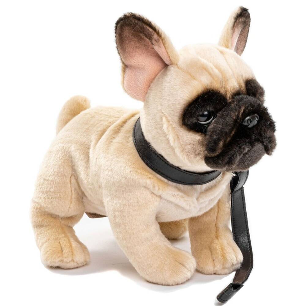 UniToys Kuscheltier French Bulldog + Leine