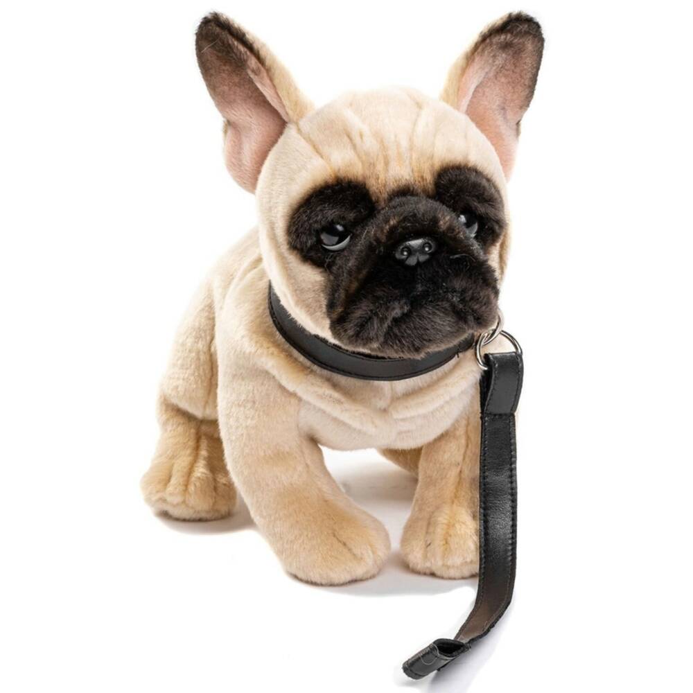 UniToys Kuscheltier French Bulldog + Leine – Bild 2