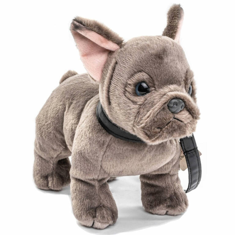 UniToys Kuscheltier French Bulldog + Leine