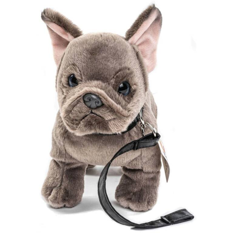 UniToys Kuscheltier French Bulldog + Leine – Bild 3