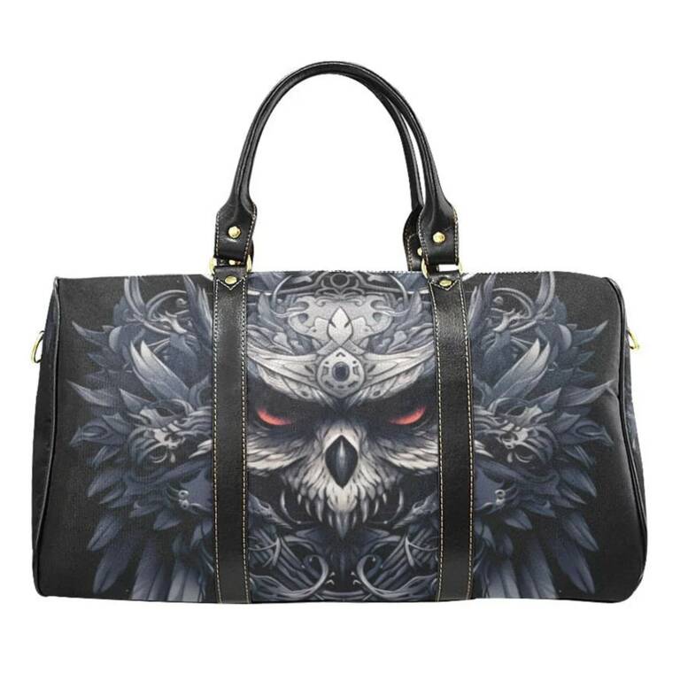 Barmetal travel bag Metallic Owl