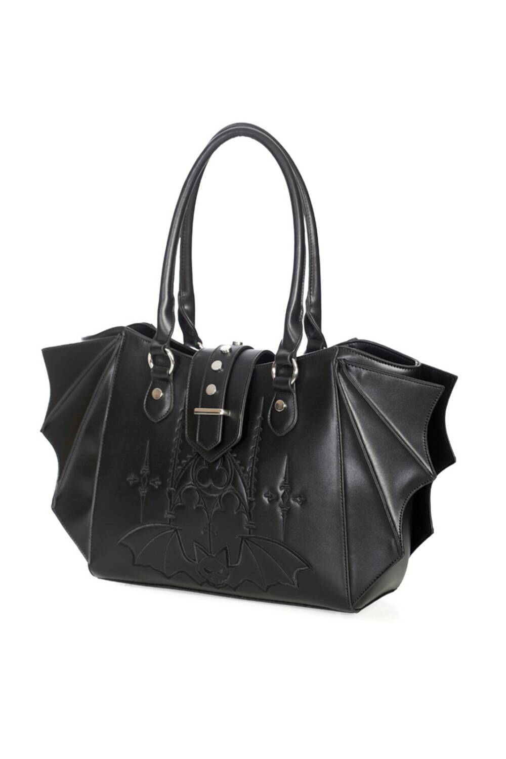 Banned Handtasche Gothic Bat – Bild 3