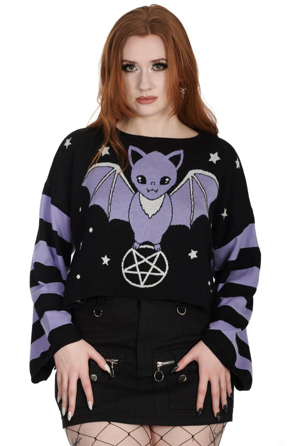 Banned Pullover Purple Kamiko