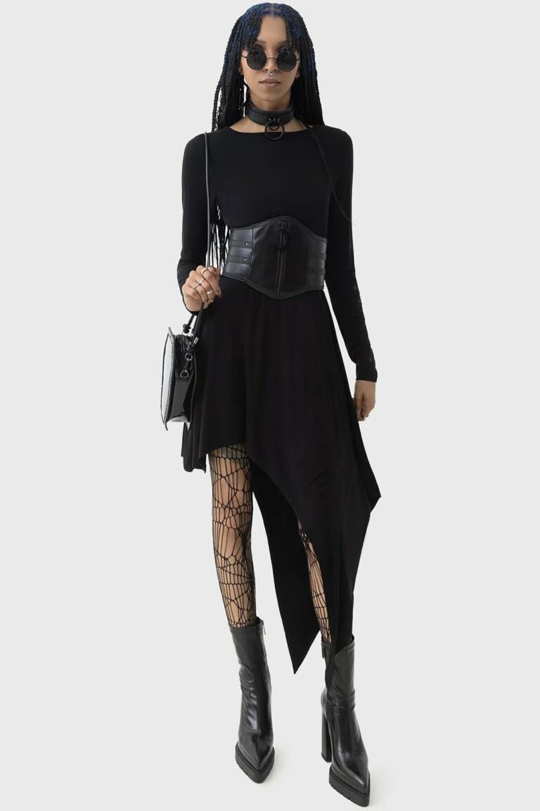Killstar Kihilist Kleid Crescent Doom – Bild 3