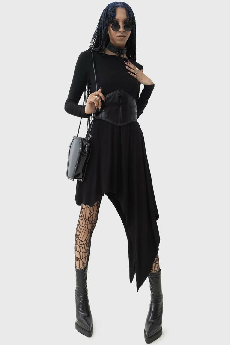 Killstar Kihilist Kleid Crescent Doom – Bild 4