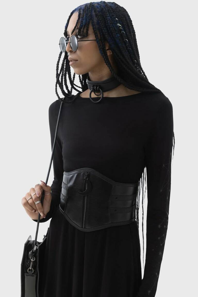 Killstar Kihilist Kleid Crescent Doom – Bild 5