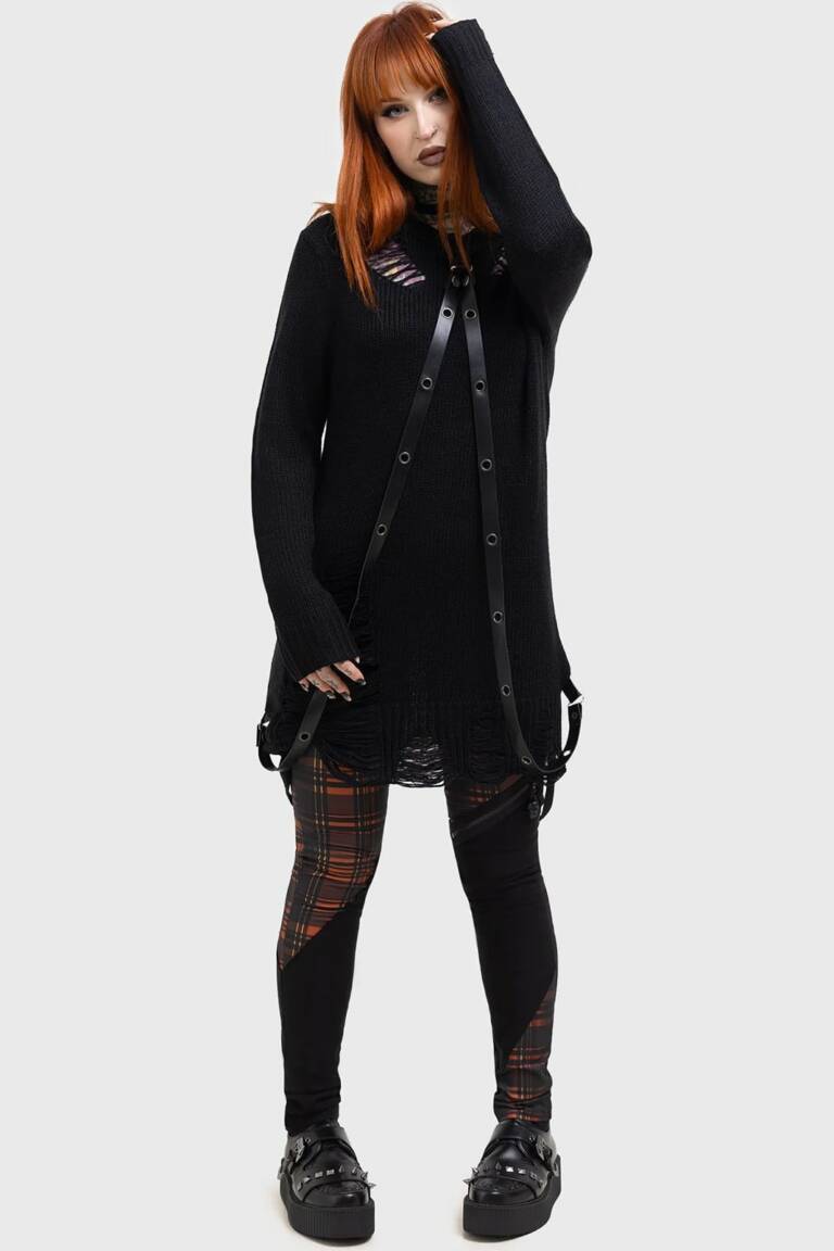 Killstar flared pants Amberic – Bild 3