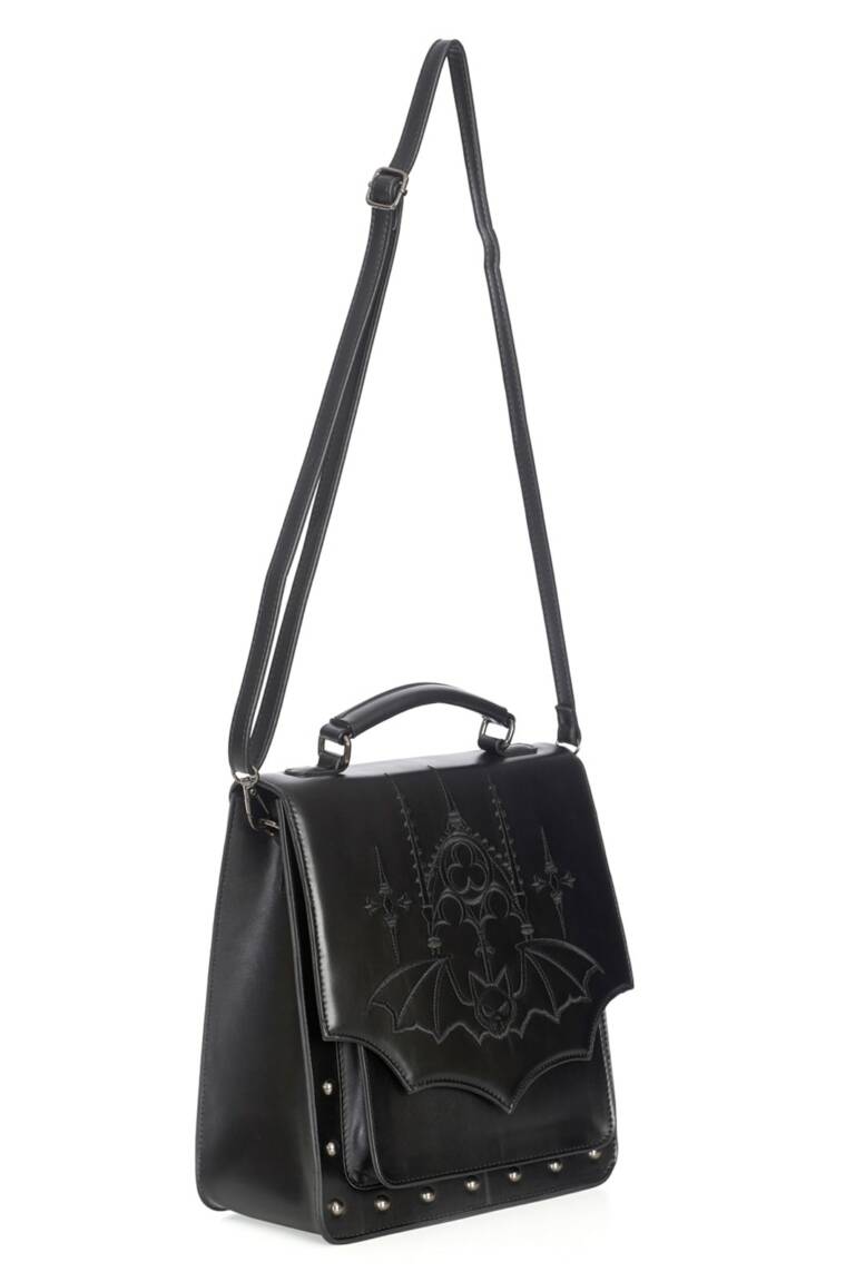 Banned Rucksacktasche Gothic Bat – Bild 2