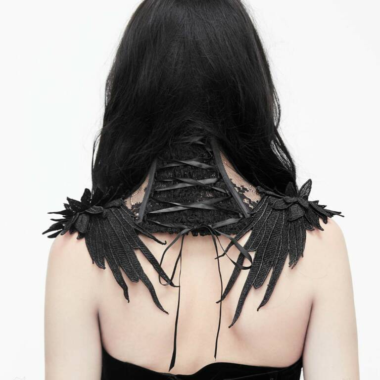Eva Lady neck corset Black Roses Palace – Bild 2