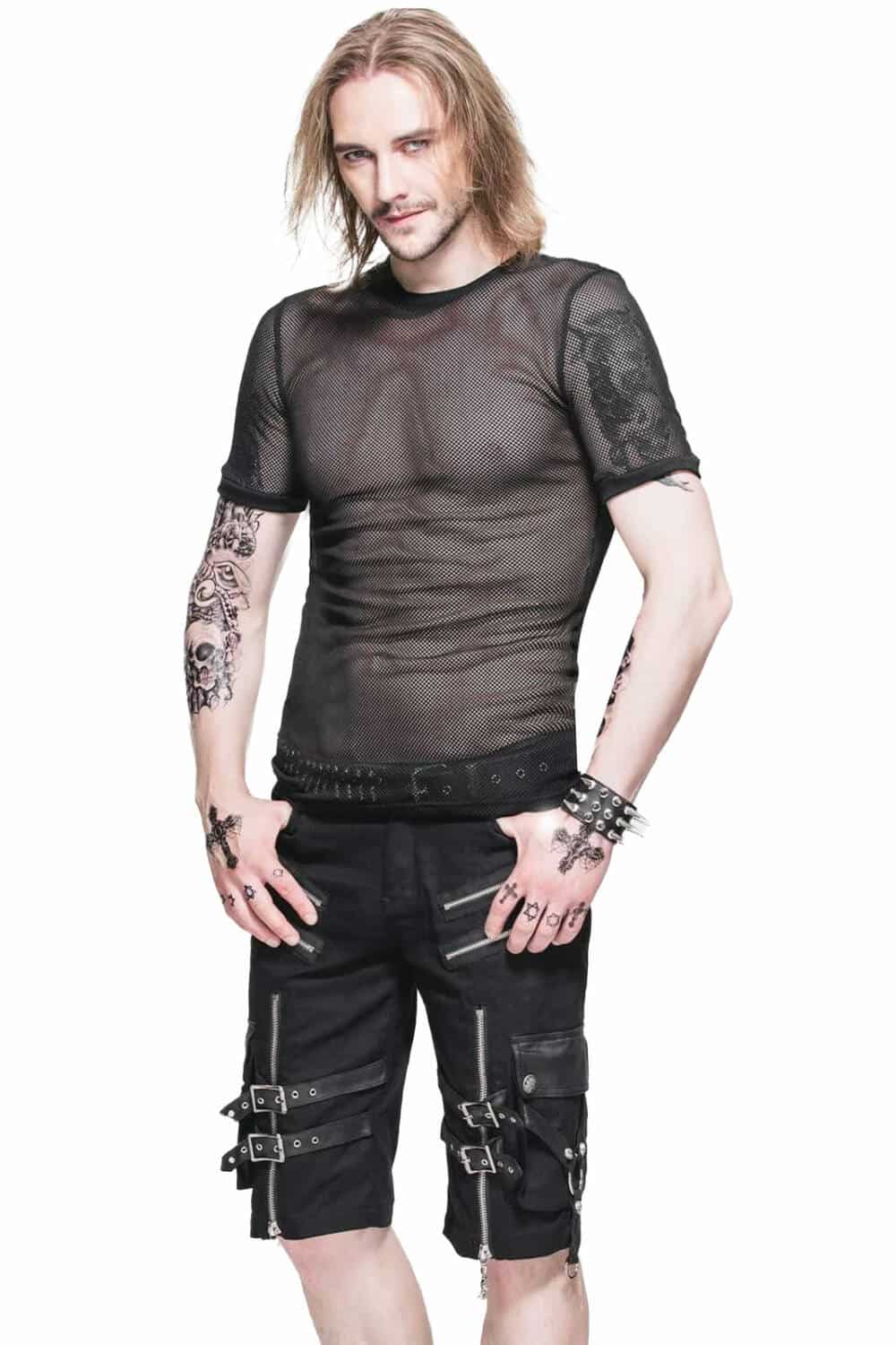 Devil Fashion Netz-Shirt Agonoize