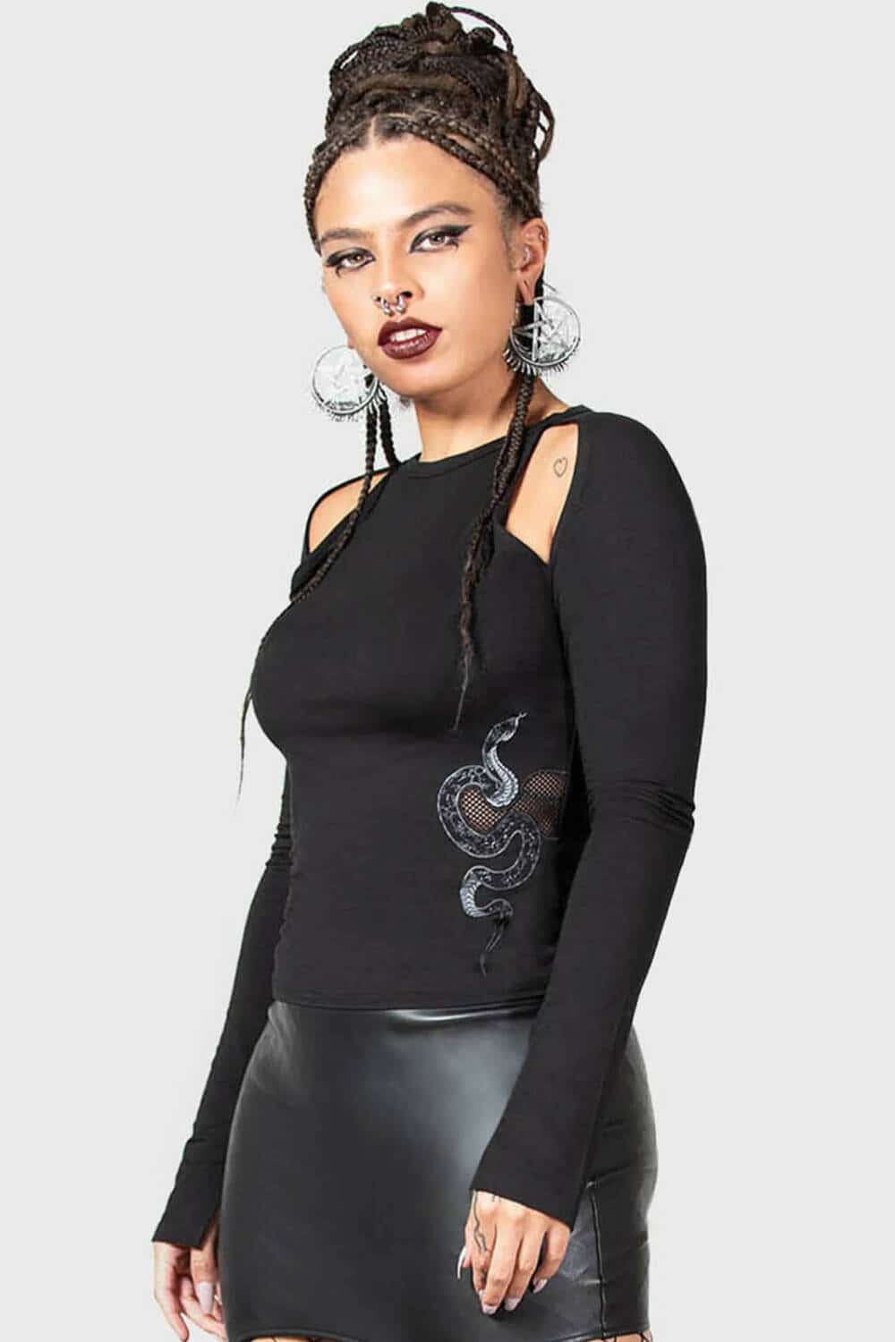 Killstar Top Femme Fangs – Bild 2