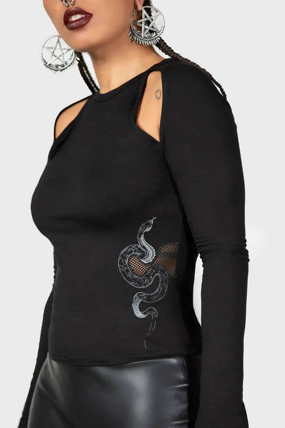 Killstar Top Femme Fangs – Bild 4