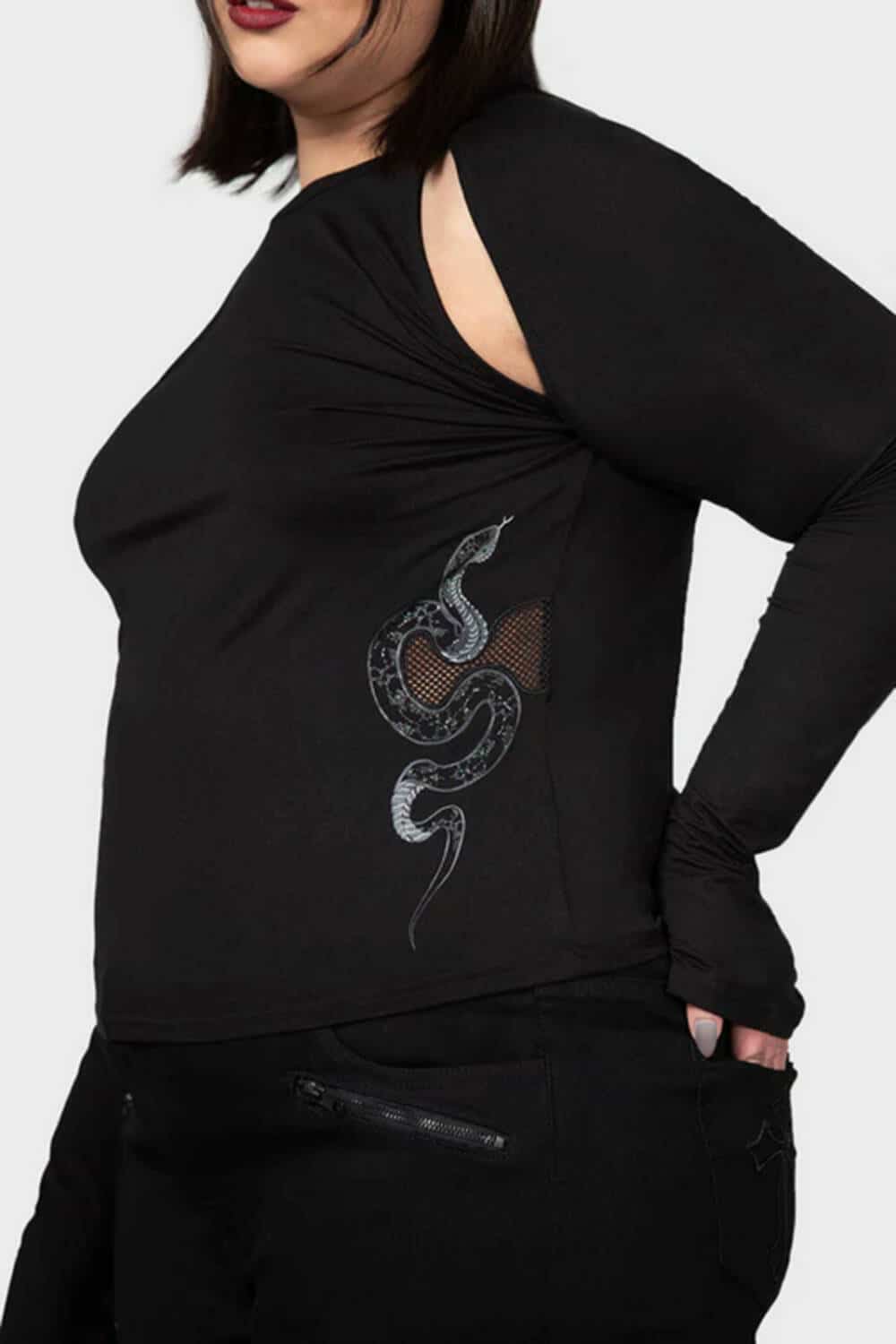 Killstar Top Femme Fangs – Bild 5