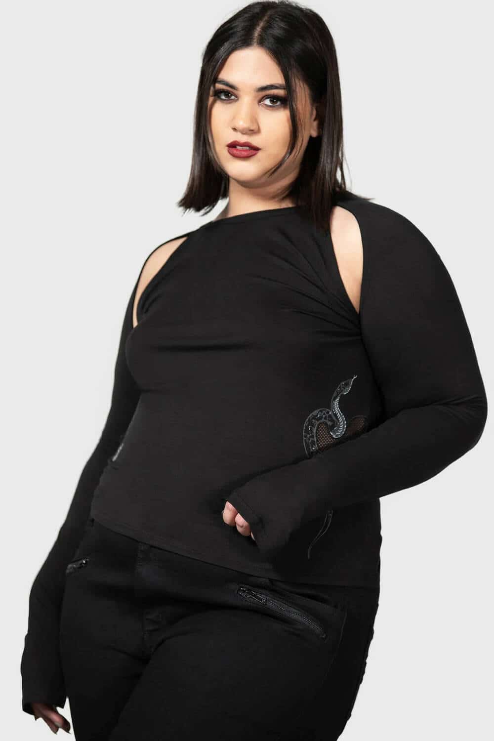 Killstar Top Femme Fangs – Bild 6