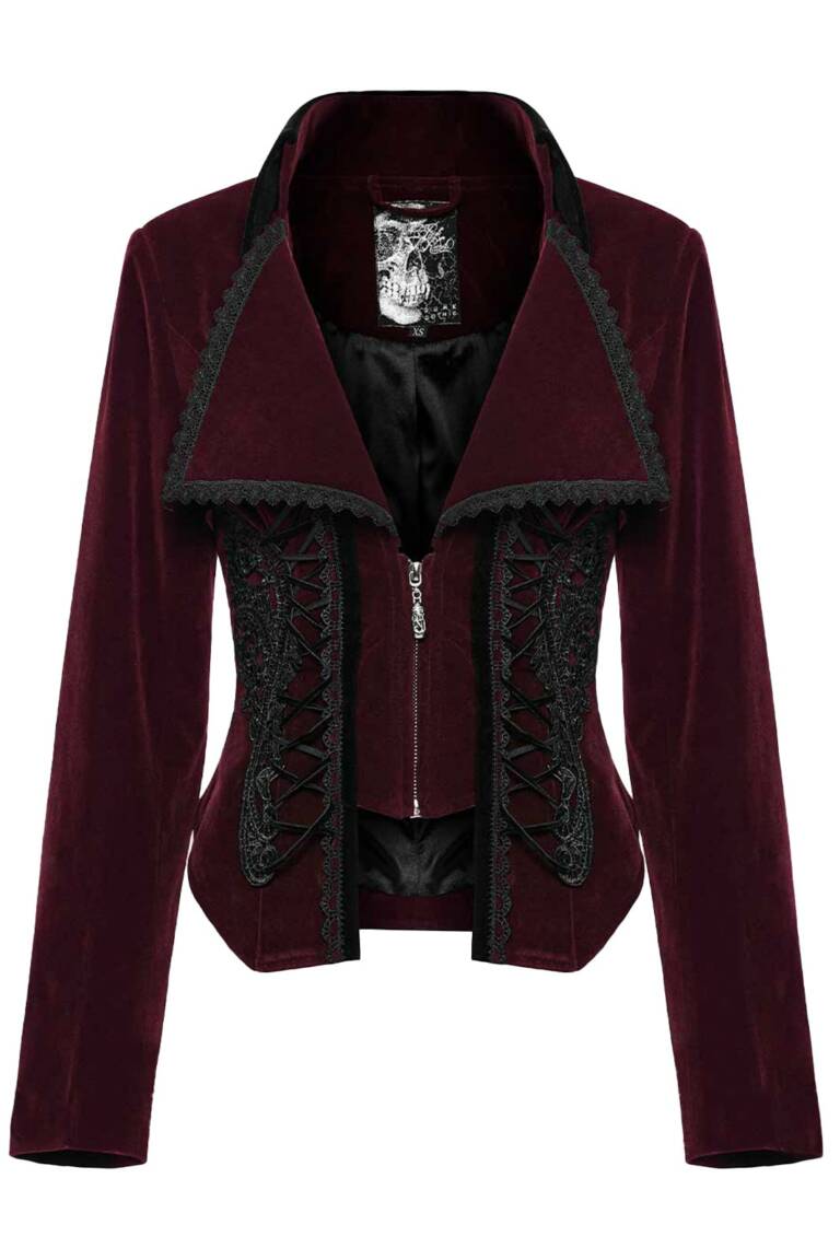 Punk Rave Jacke Adelaide Blood – Bild 2