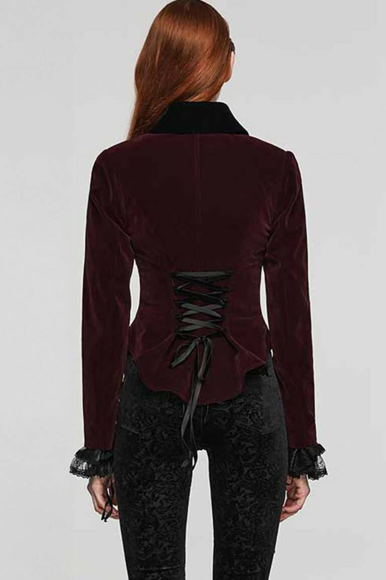 Punk Rave Jacke Adelaide Blood – Bild 4