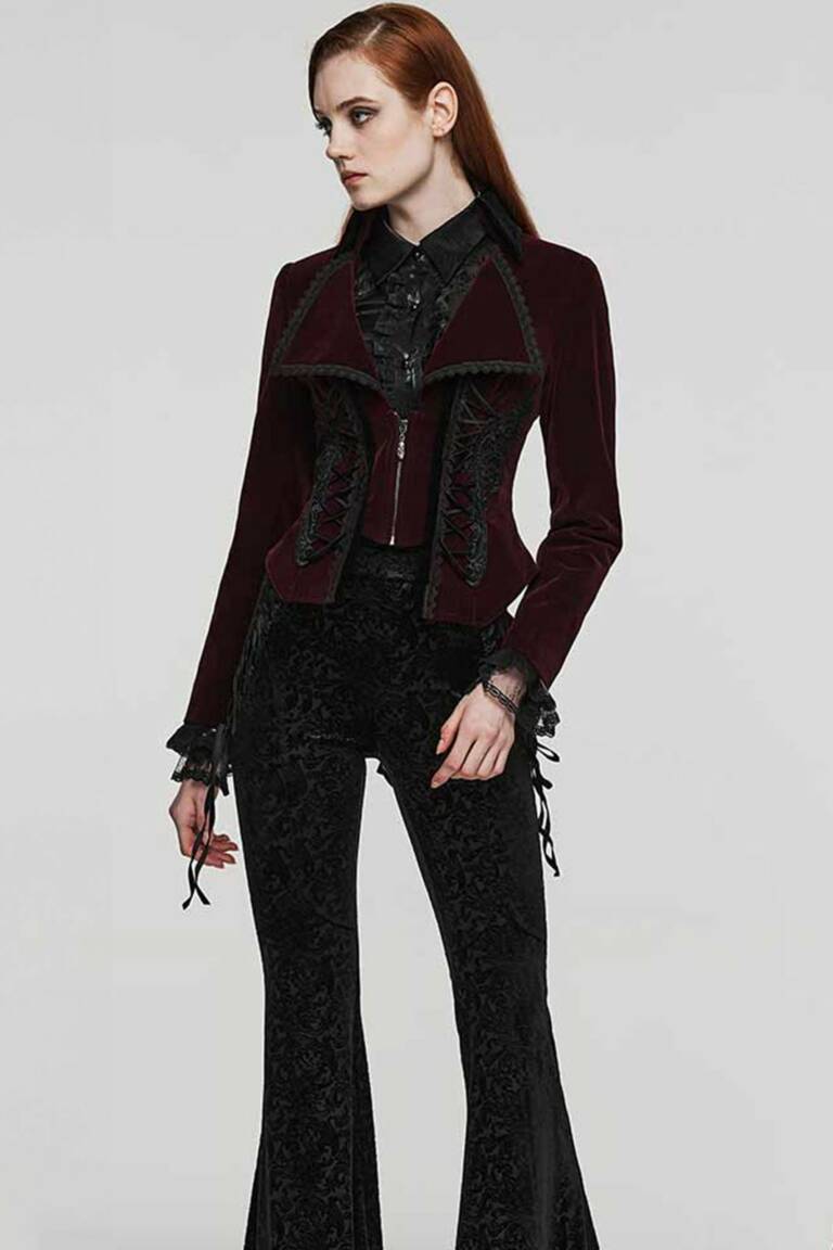 Punk Rave Jacke Adelaide Blood – Bild 6