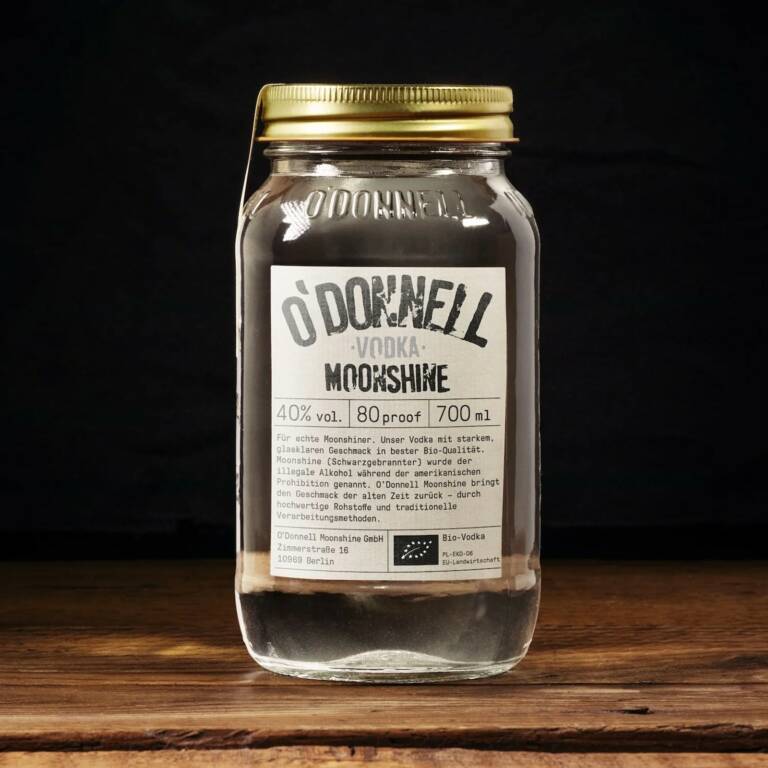O'Donnell Moonshine Vodka, 0,7l, 40%