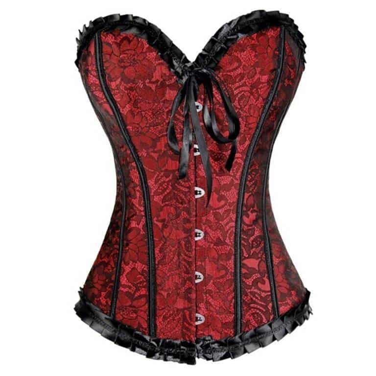 Moon Attic Korsett Deep Red