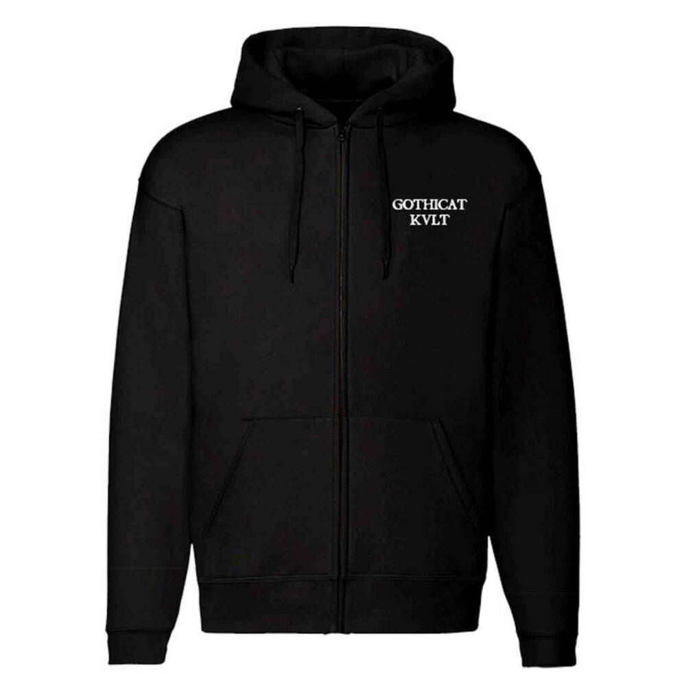 Gothicat Zip-Hoody Dracucat – Bild 2