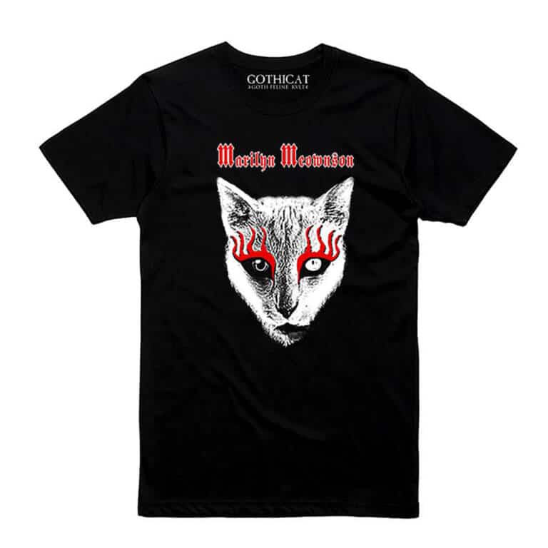 Gothicat T-Shirt Marilyn Meownson