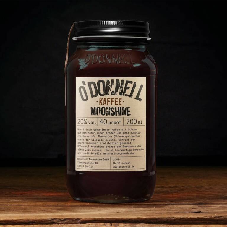 Likör O'Donnell Moonshine Kaffee 0,7l, 20%