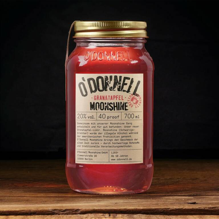 Likör O'Donnell Moonshine Granatapfel 0,7l, 20%