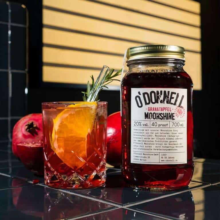 Likör O'Donnell Moonshine Granatapfel 0,7l, 20% – Bild 2