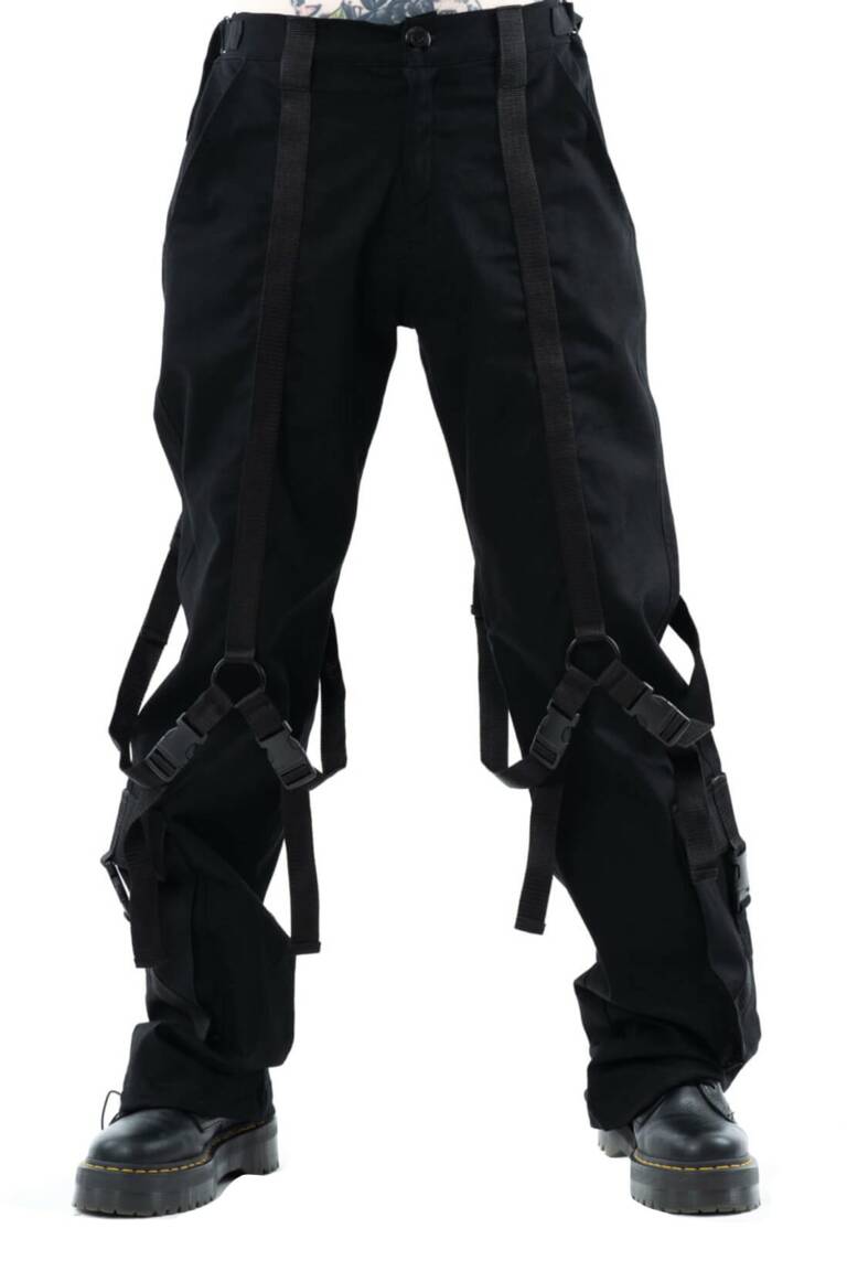 Chemical Black Casimir trousers