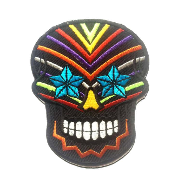 Mad Moonshine Aufnäher Star Eye Skull