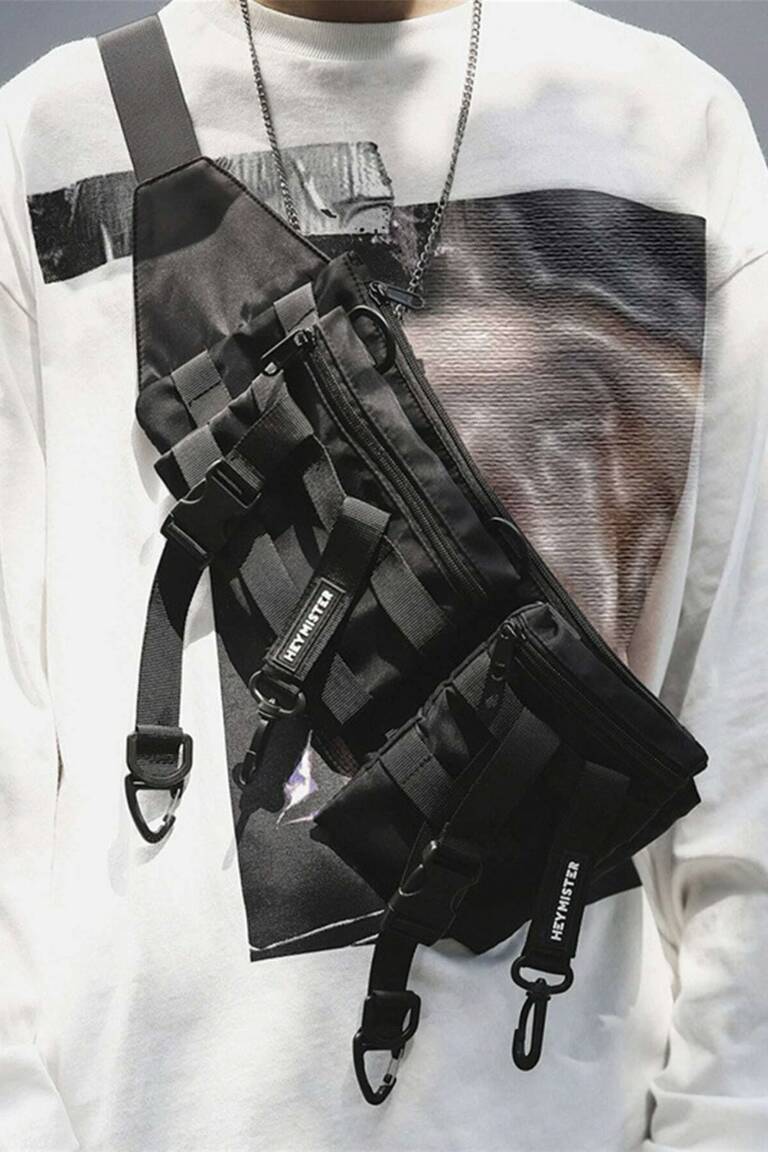 Mad Moonshine Gürteltasche Techwear – Bild 4