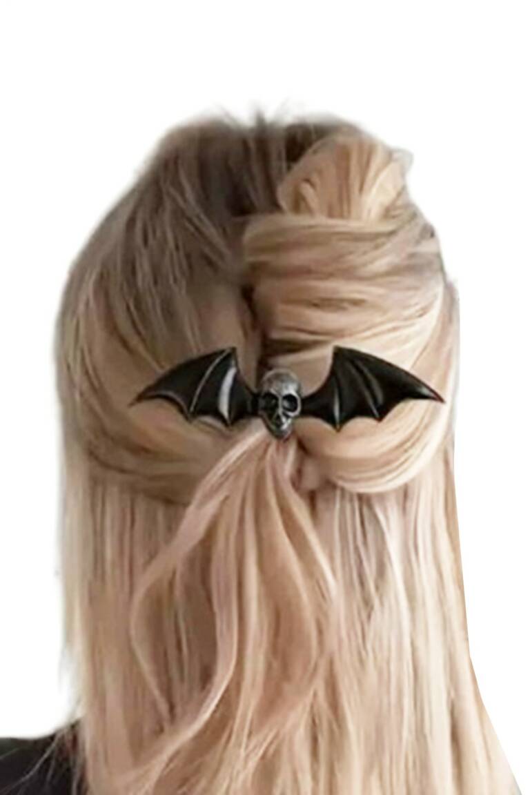 Mad Moonshine Haarspange Flying Skull