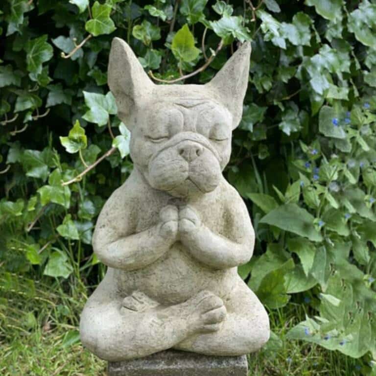 Mad Moonshine Dekofigur Meditating Bulldog – Bild 2