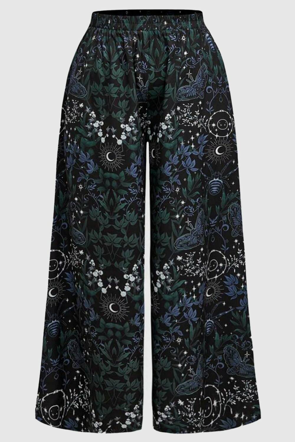 Romwe Hose Blue Springtime