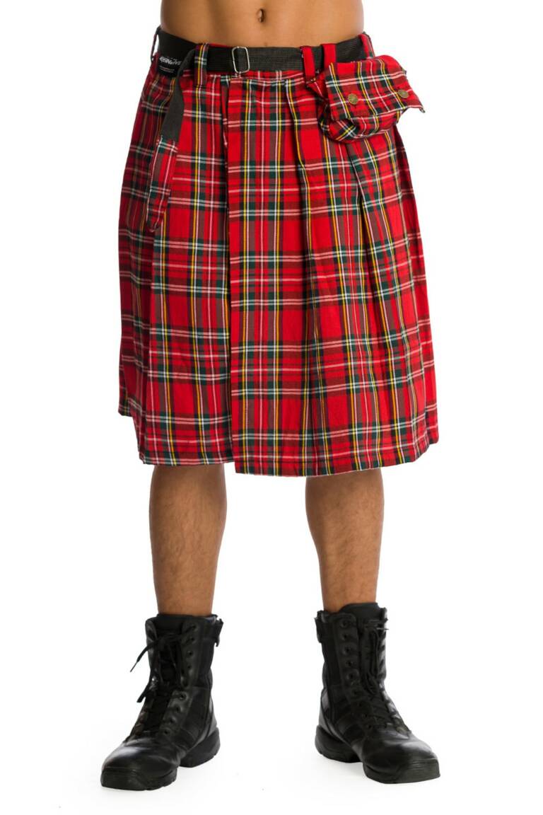 Banned Kilt Red Tartan