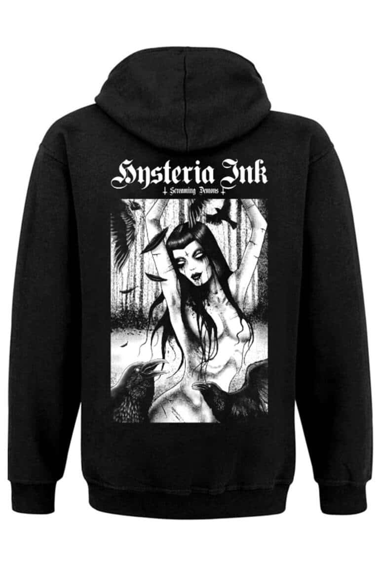 Hystera Ink Zip-Hoody The Beauty