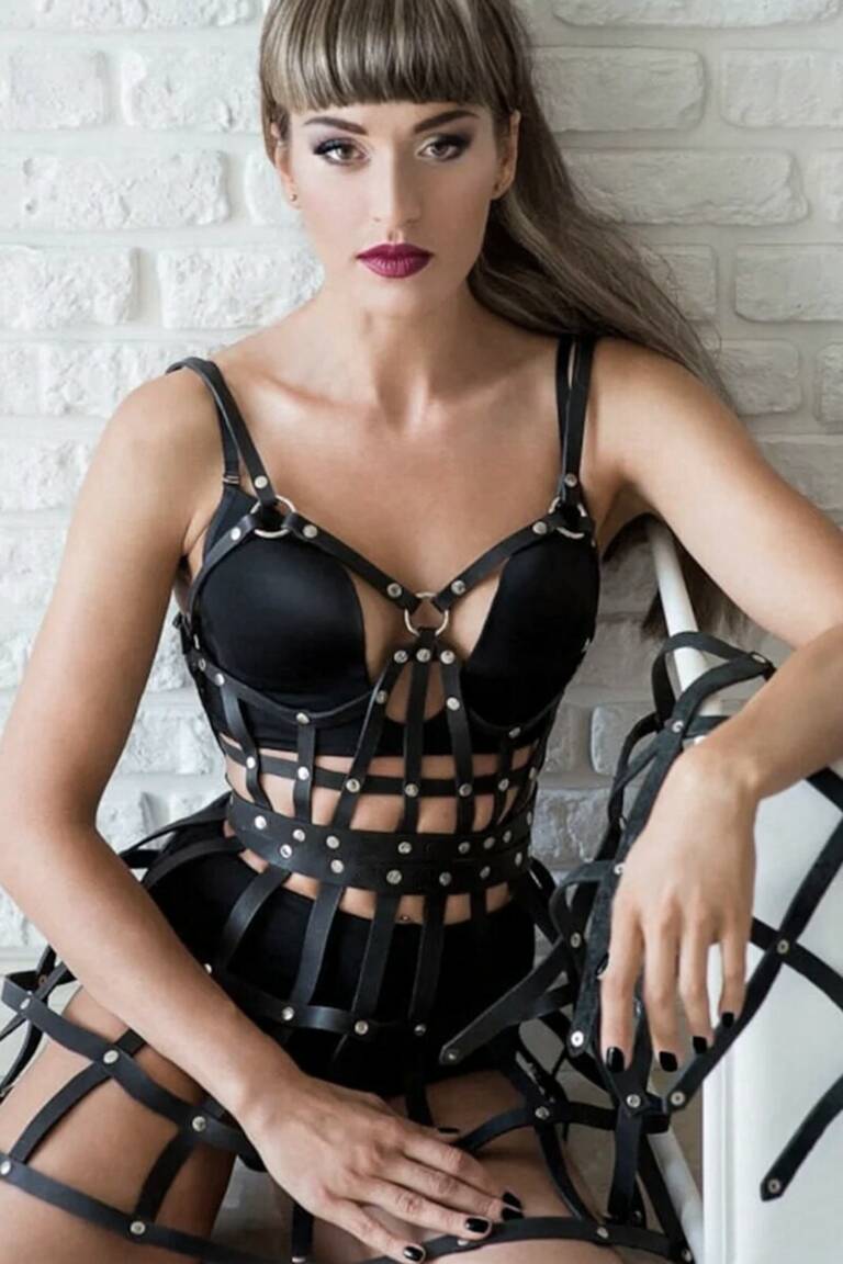Mad Moonshine harness dress Antonia – Bild 3