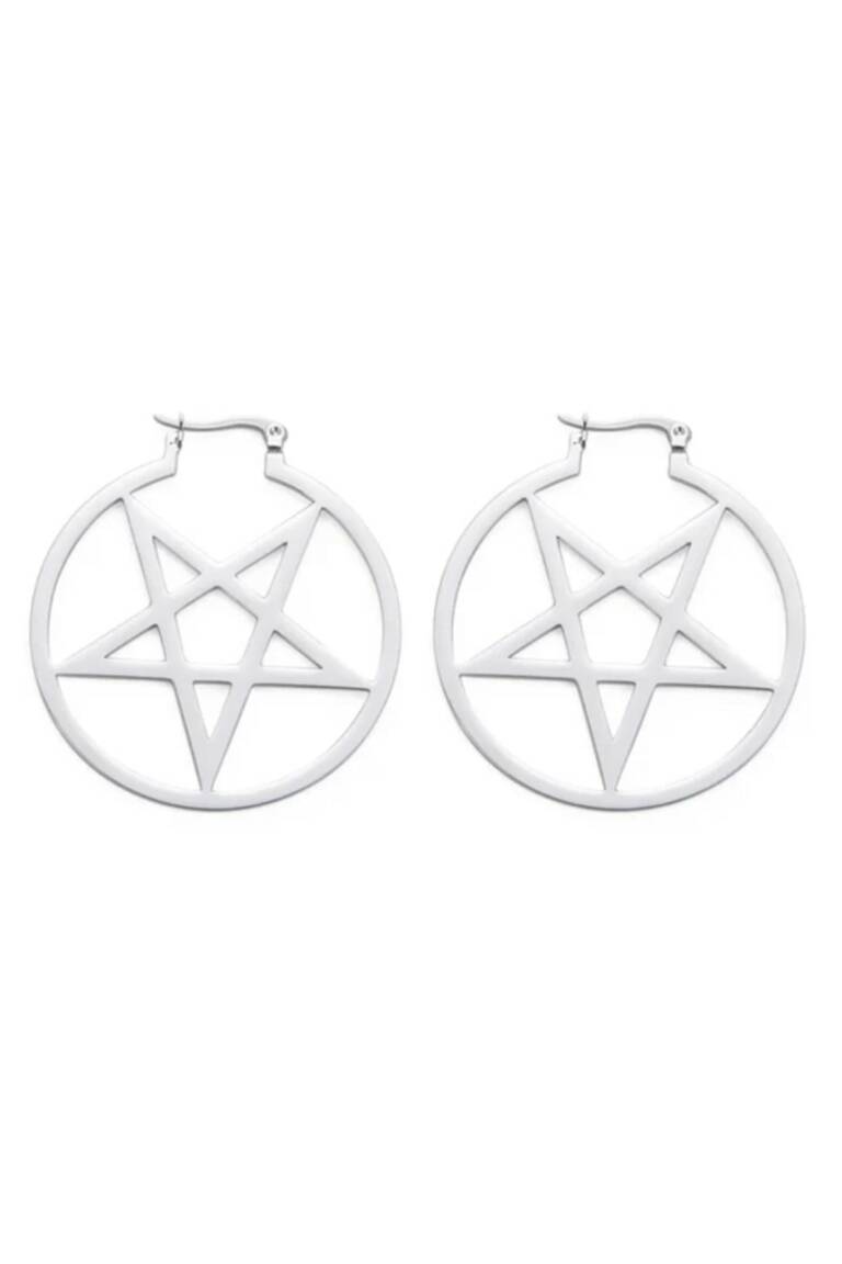 Easure Ohrringe Pentagram