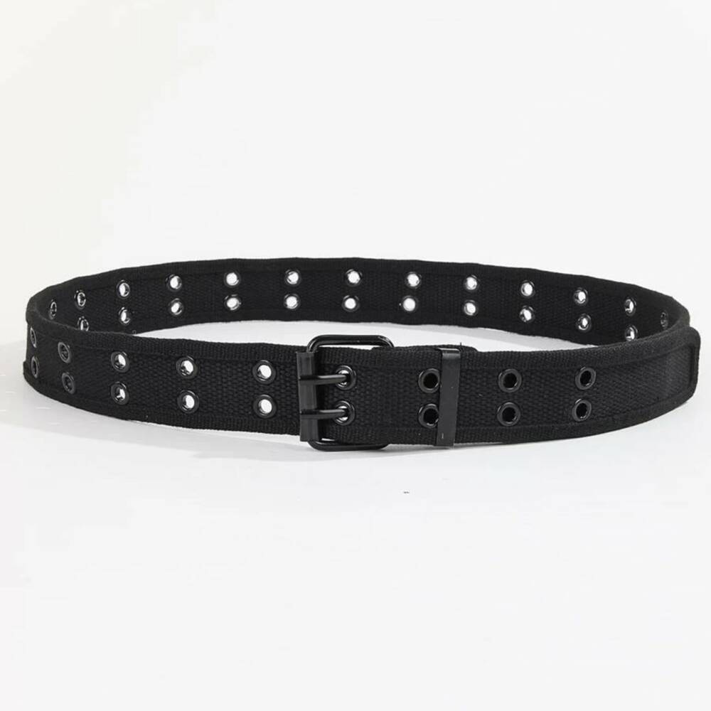 Mad Moonshine Gürtel Black Eyelet – Bild 2