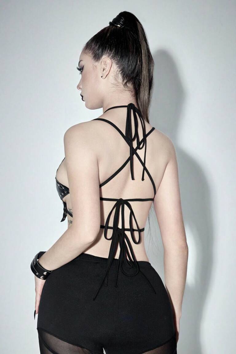 Romwe bra top Double Star – Bild 2