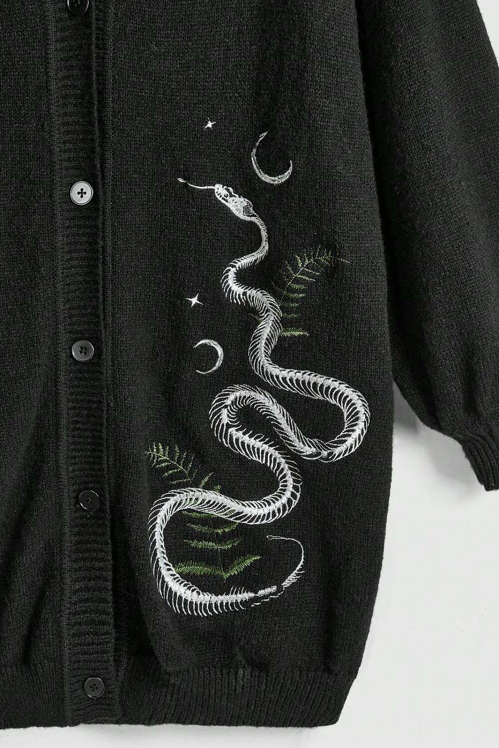 Romwe Pullover Night Snakes – Bild 2