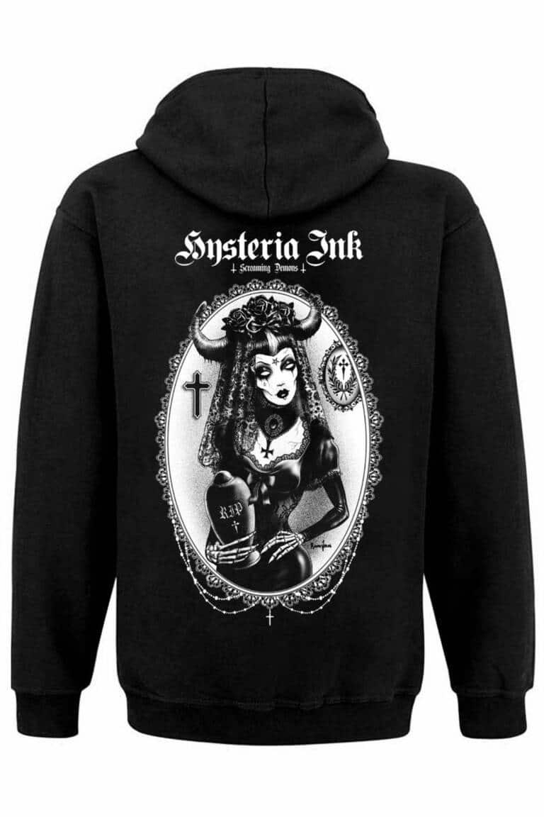 Hysteria Ink Zip-Hoody Screaming Demons Miss Demon