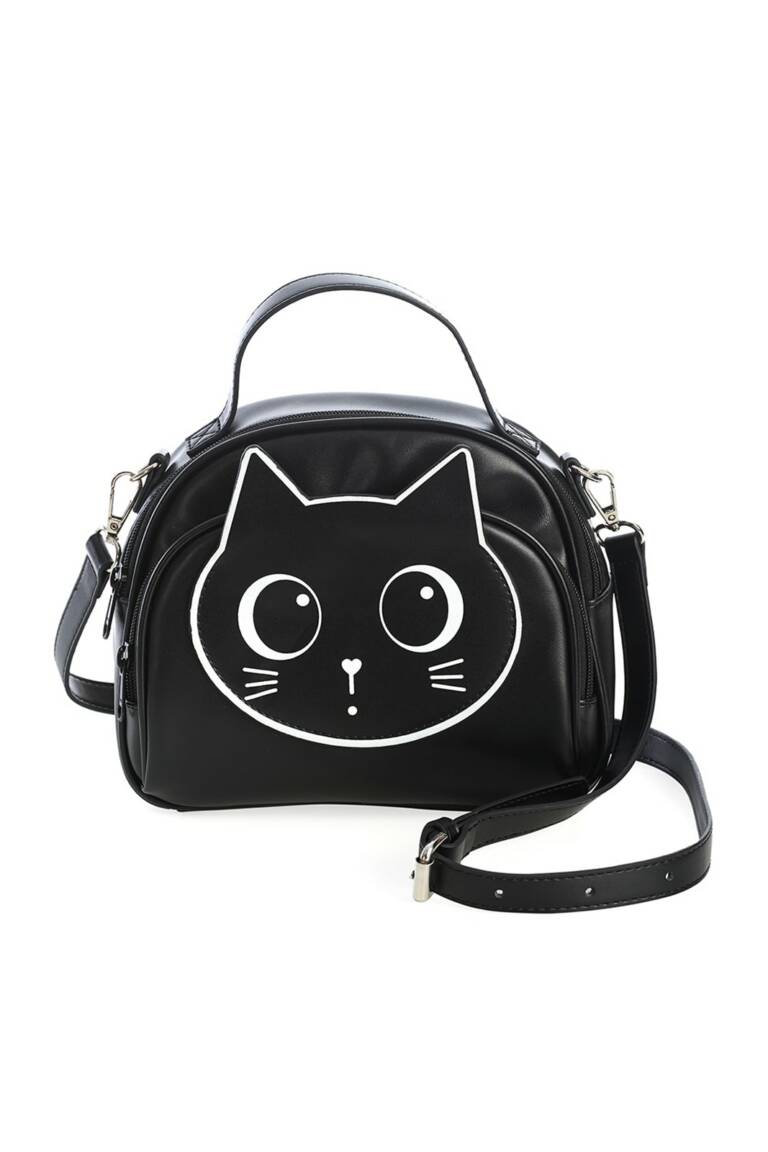 Banned handle bag I Heart Cats