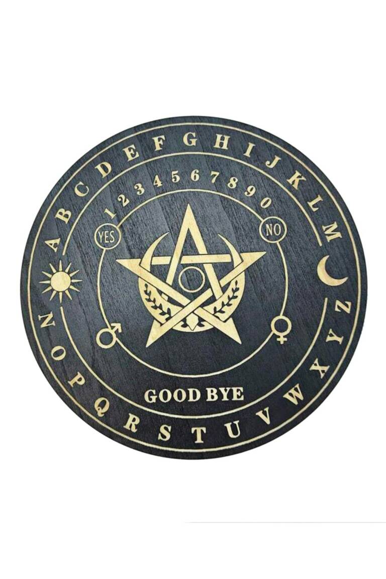 Mad Moonshine Ouija Brett Pentagram Moon