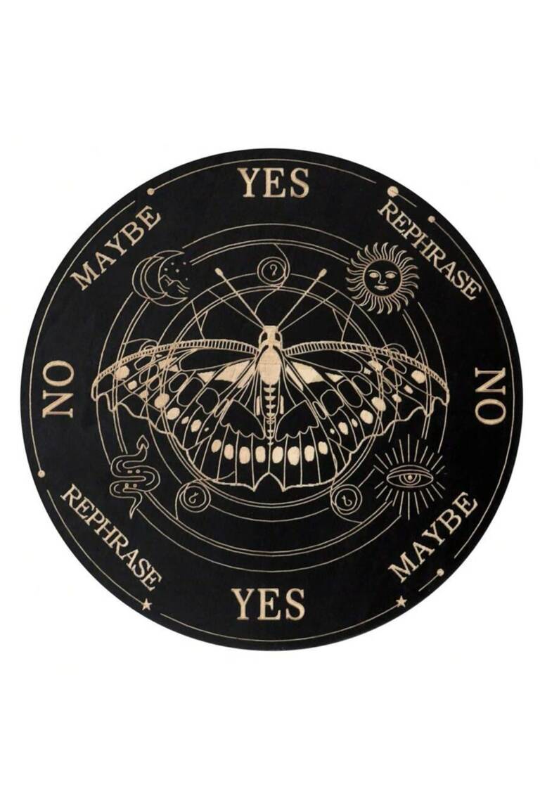 Mad Moonshine Ouija Brett Butterfly