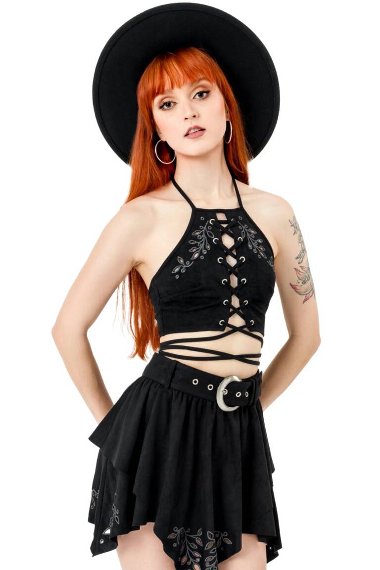 Restyle halterneck top Acantha