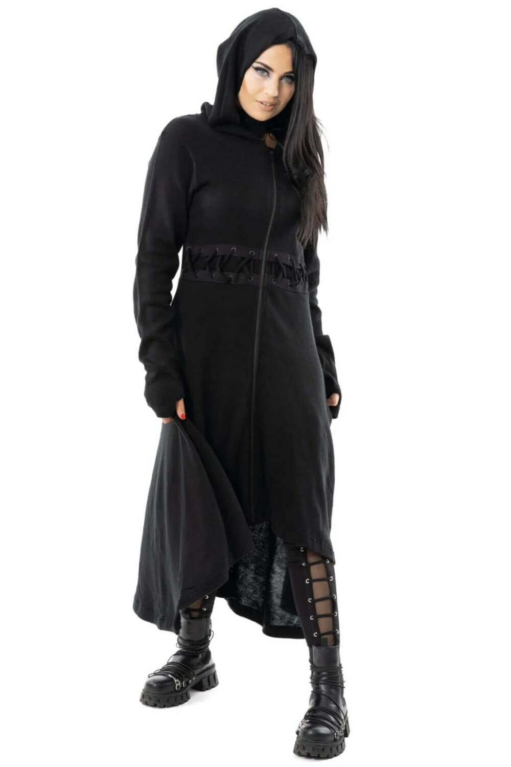 Poizen Industries Strickmantel Demille